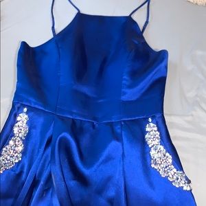 Royal Blue Gown